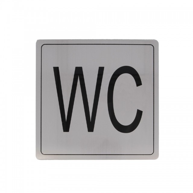 WC SIGN 140x140